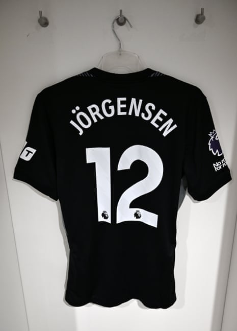 Filip Jorgensen starts in goal for Chelsea today in place of the injured Robert Sanchez.