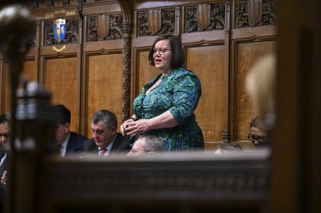 Meg Hillier speaking in the Commons