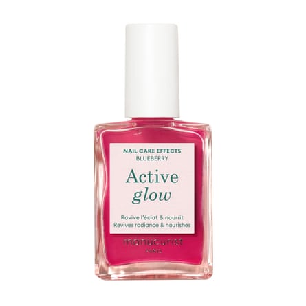 Manucurist Active Glow Polish 15ml in Blueberry
