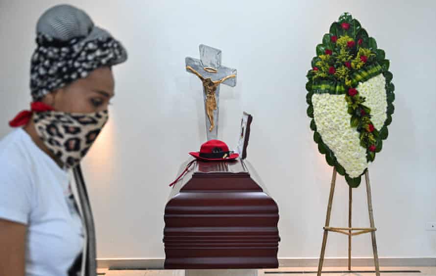 Jorge Enrique Oramas funeral