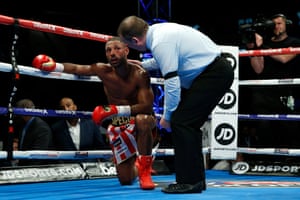 Errol Spence Stops Kell Brook To Take Ibf Welterweight Title As It Happened Sport The Guardian
