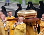 Orthodox church sends medieval prince’s remains to Russian troops in Ukraine