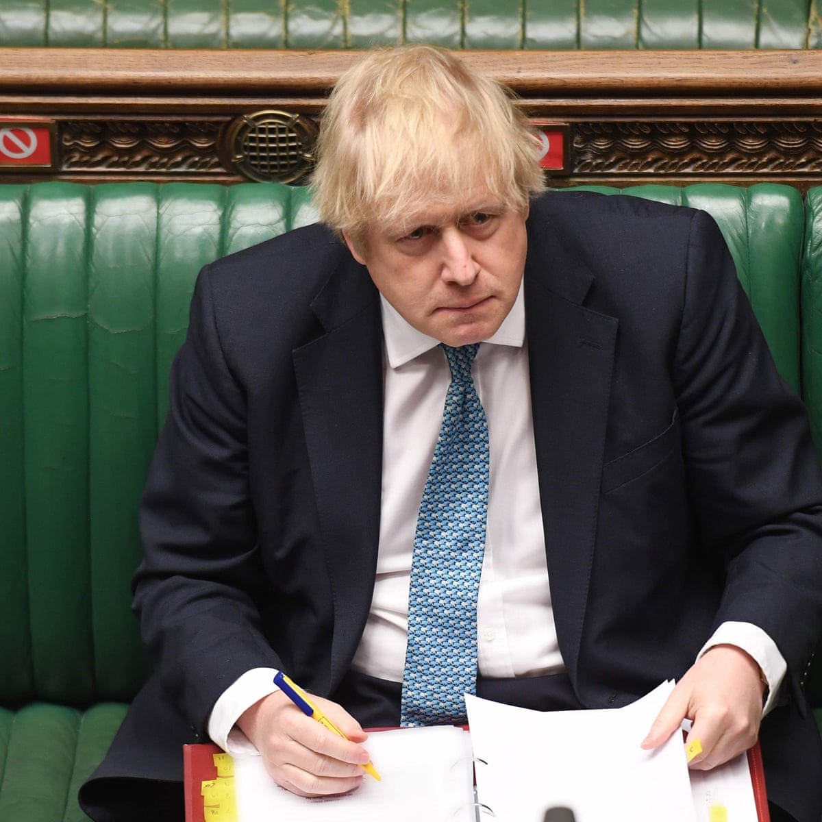 Boris Johnson Resorts To Bluster Under Starmer S Cross Examination John Crace Politics The Guardian