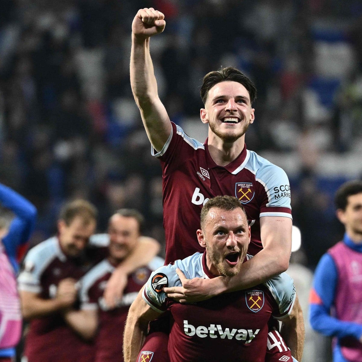 West Ham seal Europa League semi-final spot as goal flurry tames Lyon, Europa League