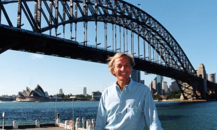John Pilger in Sydney, the city of his birth.