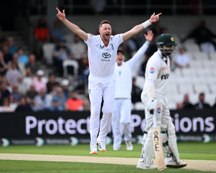 ‘Something we’ll never forget’: Ollie Robinson enjoys England return and an odd souvenir