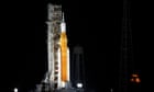 Nasa Artemis 1 launch: rocket lifts off on moon mission – live updates