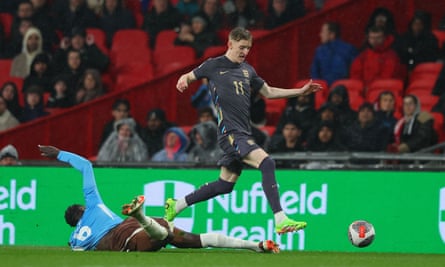Anthony Gordon is pushing for a place in the Euro 2024 squad after a couple of lively displays this week.
