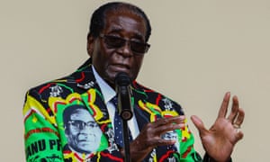 Zimbabwe’s President Robert Mugabe: ‘Powerless to influence politics within Harare, Britain, the US and a range of foundations put money into select diaspora organisations.’