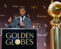 Marlon Wayans at the Golden Globe nominations.
