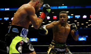 Rising Star Errol Spence Jr Blasts Out Chris Algieri Then Calls Out Kell Brook Sport The Guardian