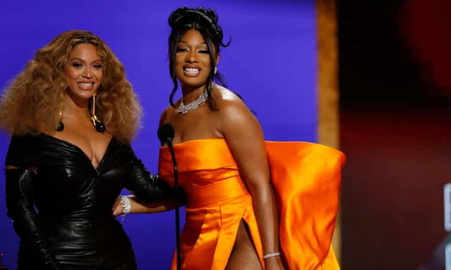 Grammy awards 2021: women rule as Taylor Swift and BeyoncÃ© break records |  Grammys | The Guardian
