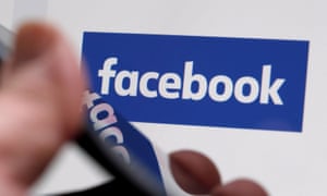 The Facebook logo is displayed on the company’s website in an illustration photo taken in Bordeaux France.