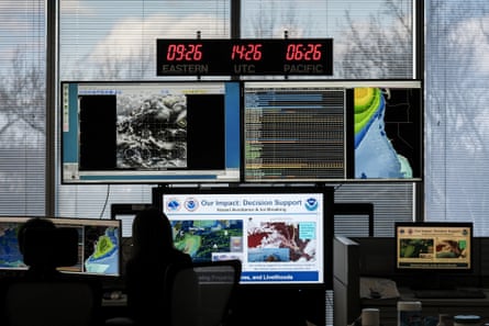 Workers at the National Oceanic and Atmospheric Administration (NOAA)