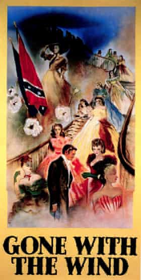 Romanticised history … a poster for Gone With the Wind, in 1939.