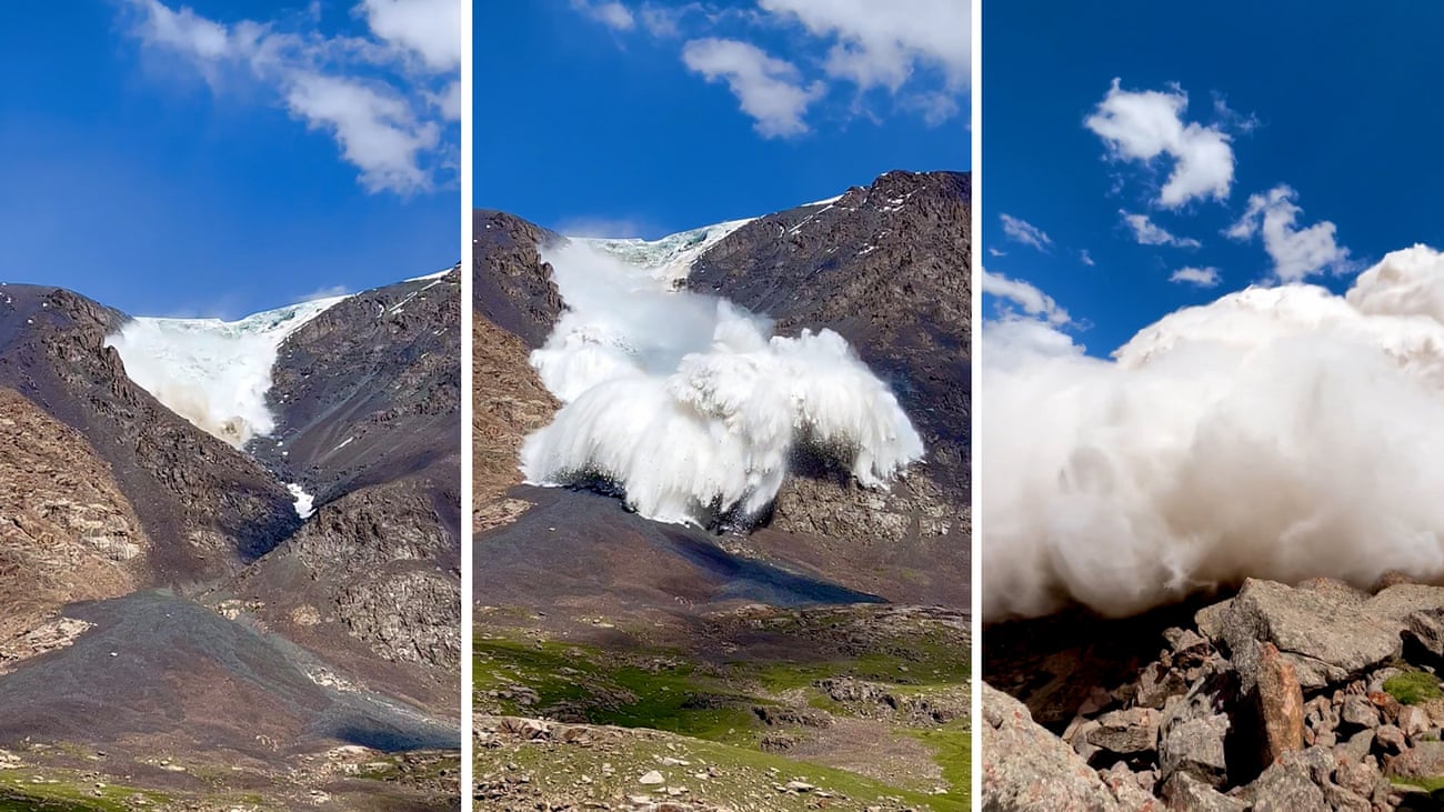 British tourists survive avalanche in Tian Shan mountains of Kyrgyzstan