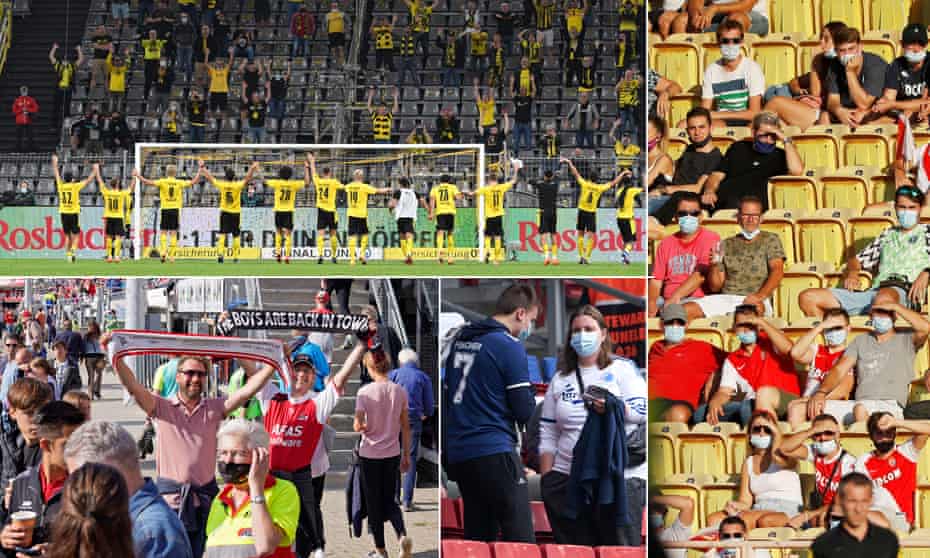 Fans of Borussia Dortmund, Monaco, FC Copenhagen and AZ Alkmaar have all been able to watch their teams over the past week.