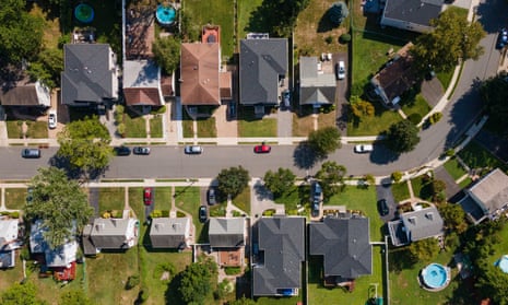 Ssuburban houses in Paramus, New Jersey. In the US, the energy used in buildings accounts for more than one-third of heat-trapping, and reducing those emissions is key to the nation’s climate progress.