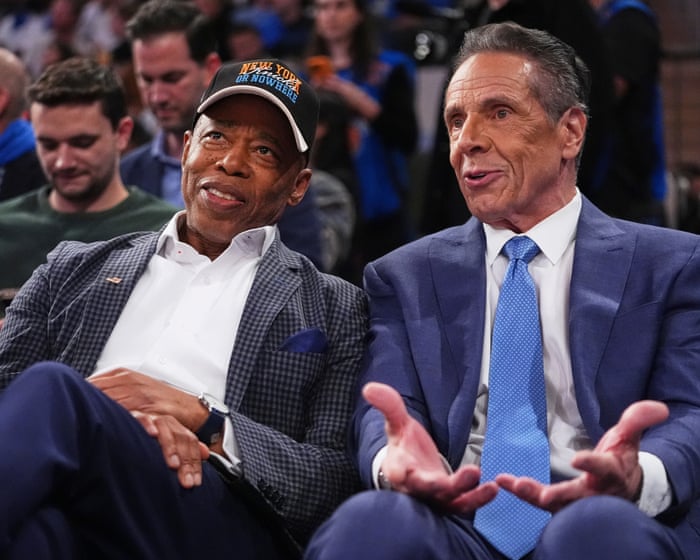 Eric Adams to endorse Andrew Cuomo in New York City mayoral race