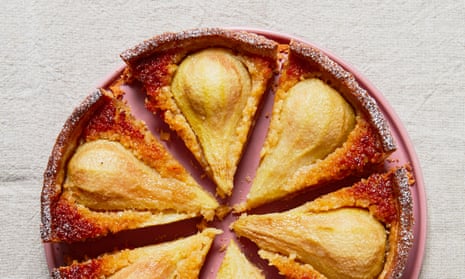 ‘What’s not to like ... ’ Tamal Ray’s honey and pear tart.