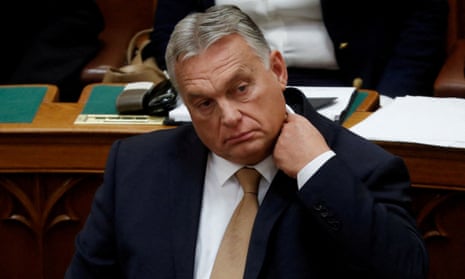 The Hungarian prime minister, Viktor Orbán