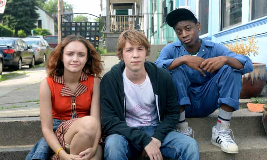 Olivia Cooke, Thomas Mann and RJ Cycler in Me and Earl and the Dying Girl.