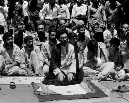 Ali Khamenei at Tehran University in 1980