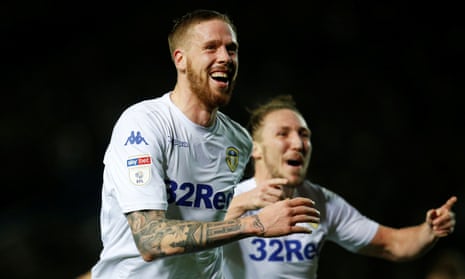 Pontus Jansson, celebrating here after scoring for Leeds against Swansea in February, said he regarded Marcelo Bielsa ‘very highly’.