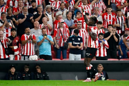 Nico Williams is lauded by fans aft scoring a punishment for Athletic.