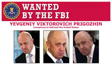 Yevgeniy Prigozhin’s image in an FBI poster