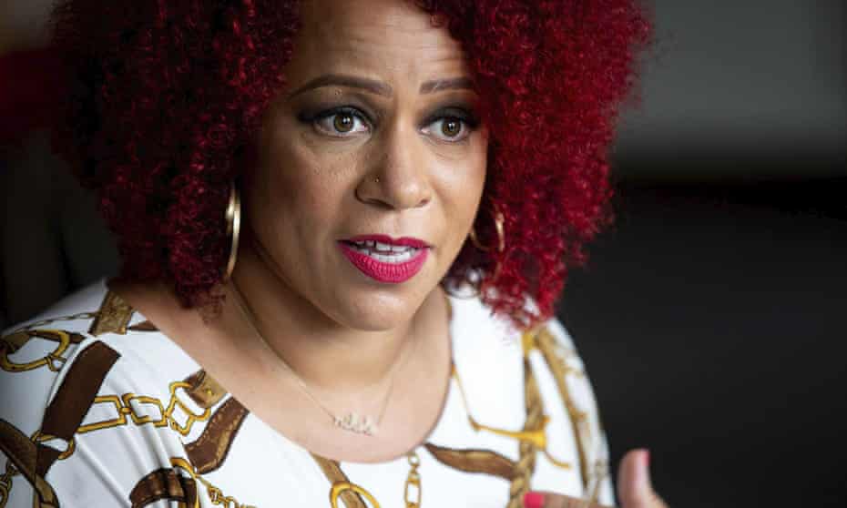 Finding a voice … Nikole Hannah-Jones, who created the 1619 Project.