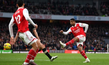 Reiss Nelson pulls the trigger and scores to seal Arsenal’s 3-2 win against Bournemouth