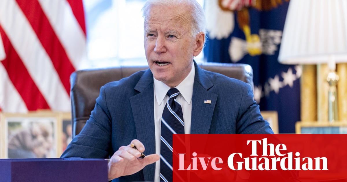 US and allies set to revoke normal trade relations with Russia over Ukraine war says Biden – follow live – The Guardian
