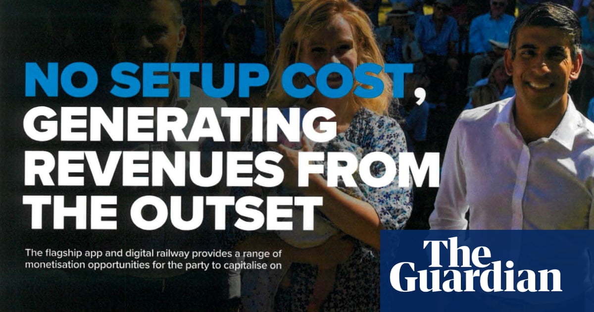 يخطط المحافظون لجني الملايين من بيانات الأعضاء باستخدام تطبيق “True Blue” |  المحافظون يخطط المحافظون لجني الملايين من بيانات الأعضاء باستخدام تطبيق “True Blue” |  المحافظون