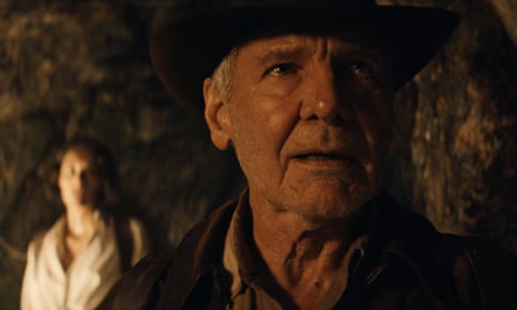 ‘A bantering tension’ … Phoebe Waller-Bridge and Harrison Ford in Indiana Jones and the Dial of Destiny. 