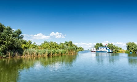 The Danube delta, Romania.