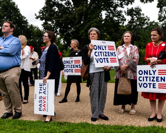 What does the Save America act mean for US democracy? Post your questions now