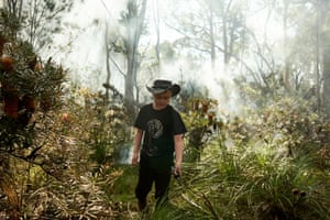 Reclaiming CultureA young boy reclaiming culture. This is apart of a culture burn on Awabakal Country to heal the land and its people. Awabakal Country, NSW