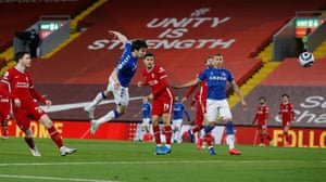 Seamus Coleman’s spectacular diving header.