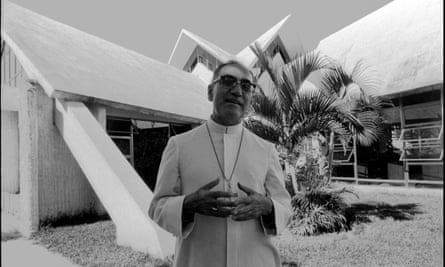 Oscar Romero at home in San Salvador on 20 November 1979.