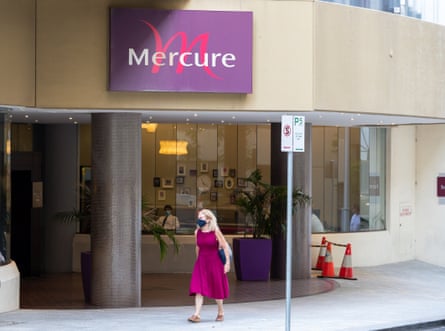 The virus spread in the corridors of the Mercure quarantine hotel in Perth, infecting a man who was staying adjacent to a couple with the virus who had returned from India.