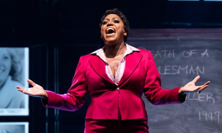 ‘Alan showed the reality’ … Mica Paris in Fame the Musical at the Peacock theatre, London, in 2019.