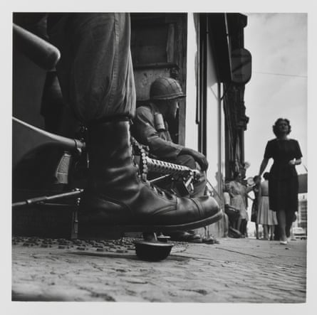 Don McCullin - Near Checkpoint Charlie, Berlin 1961