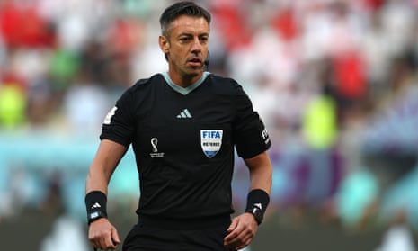 Brazilian referee Raphael Claus is in charge of maintaining discipline during today’s match between Canada and Morocco.