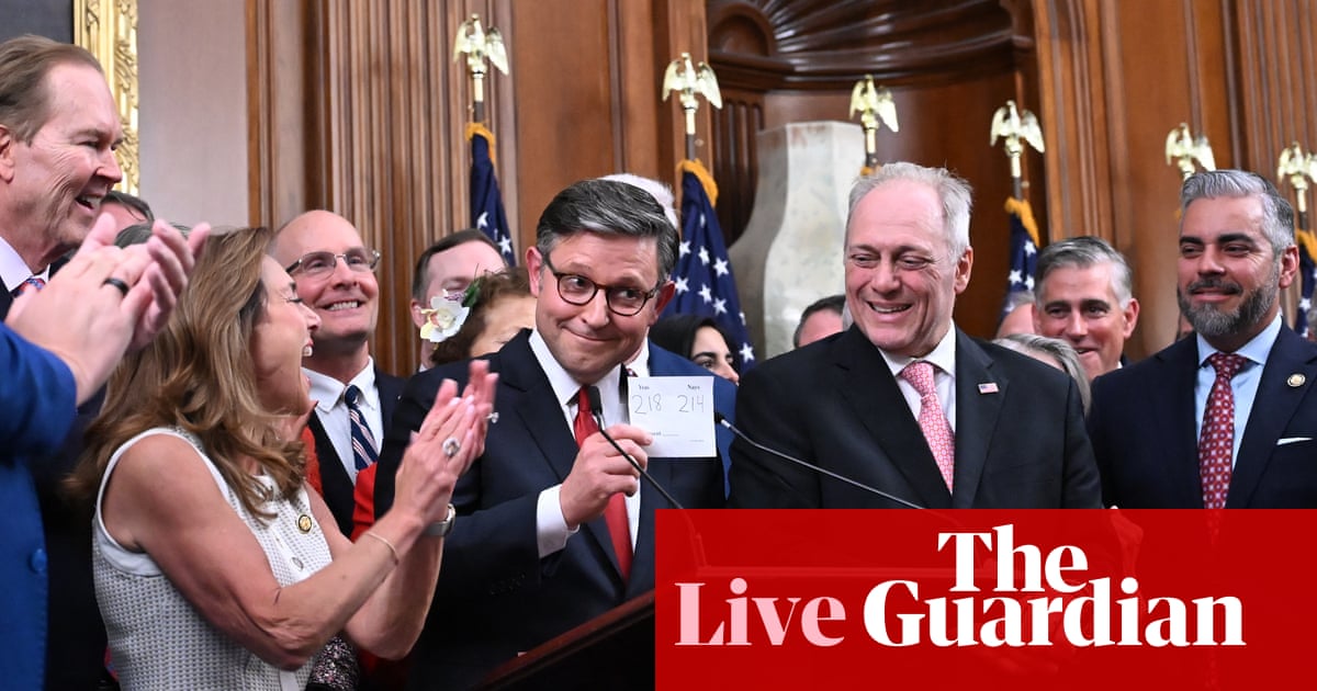 House passes Trump’s major tax-and-spending bill, sending it to president to sign into law – live updates | US Congress House passes Trump’s major tax-and-spending bill, sending it to president to sign into law – live updates | US Congress