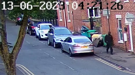 Valdo Calocane's Nottingham attack captured on CCTV – video