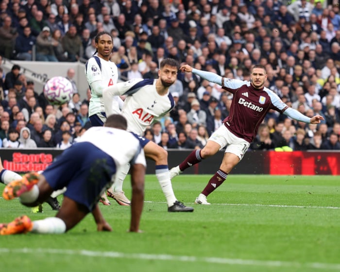 Rogers and Buendía fire Aston Villa to comeback victory against Tottenham