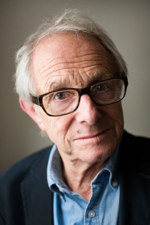 Head shot of film director Ken Loach
