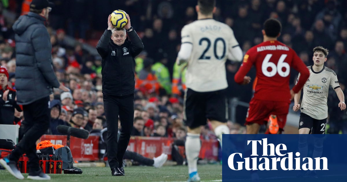 Solskjær insists Liverpool defeat shows Manchester United are ‘on right track’