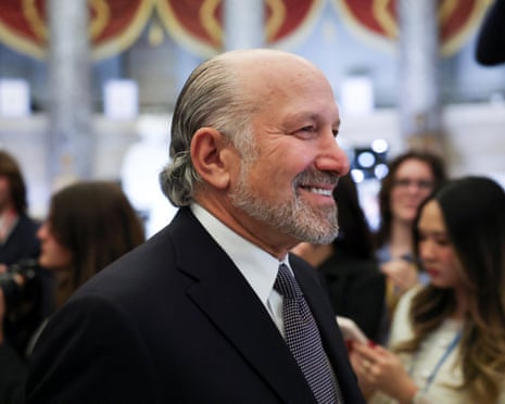 Commerce secretary Howard Lutnick arrives Trump’s State of the Union address, 24 February 2026.